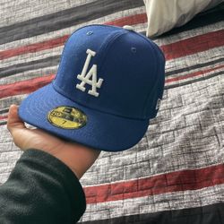 Dodgers Fitted Hat Size 7