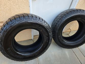 285 70 17 AT  tires used