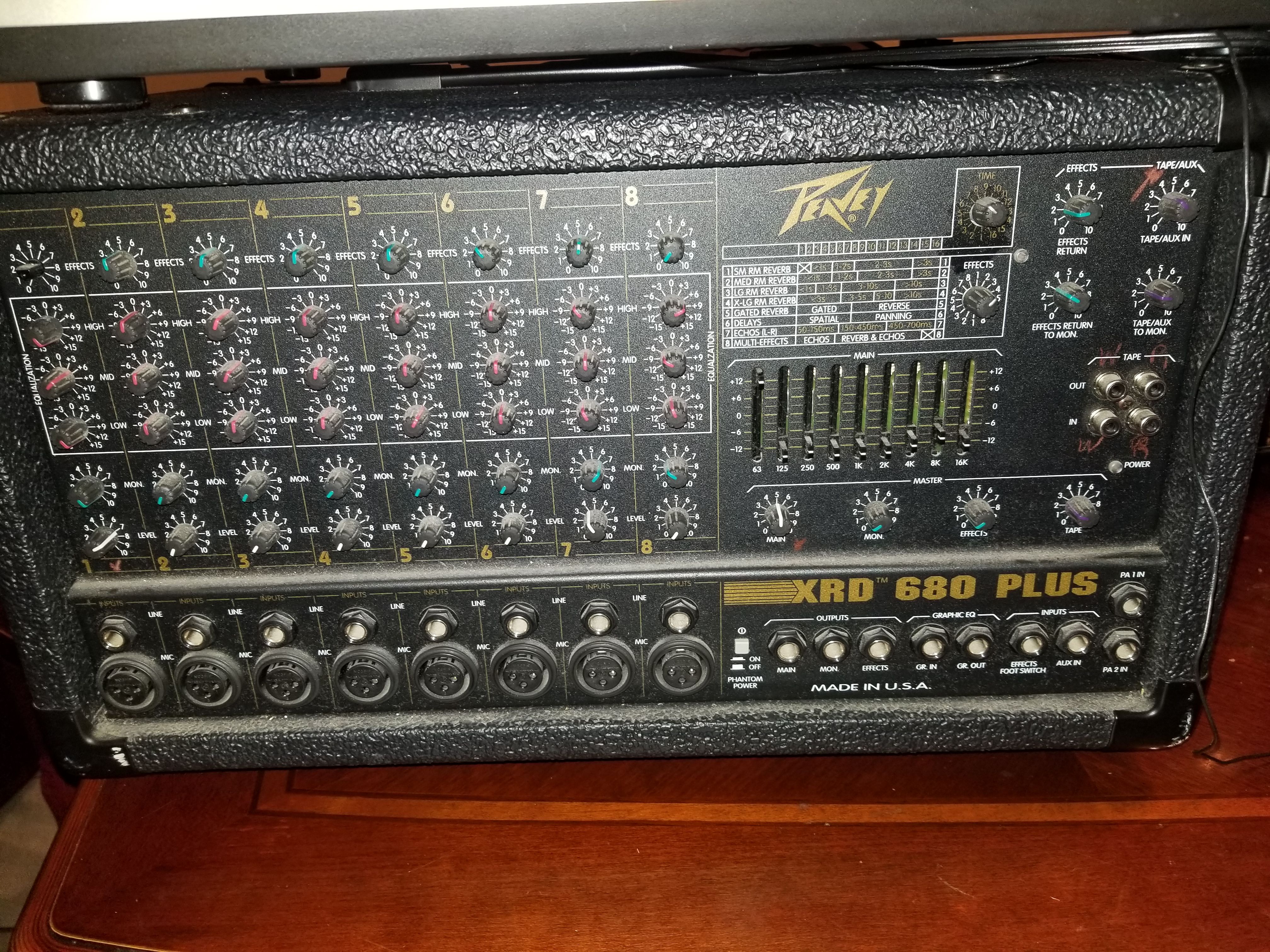 Peavey Xrd 680 Plus