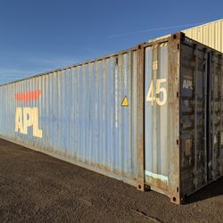 45 FOOT HIGH CUBE AS-IS SHIPPING CONTAINER
