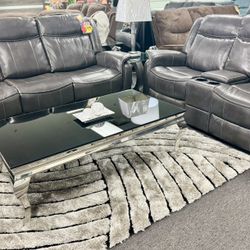 Easter Pre Sale🐣Beautiful Grey Reclining Sofa&Loveseat Available Crazy Deal Only $999 Easter Pre Sale🐣Beautiful Grey Reclining Sofa&Loveseat Availab