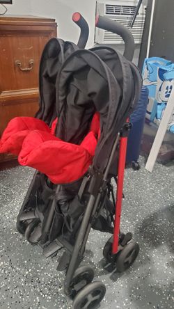 Zobo x2 top double stroller