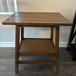 Wood End table 