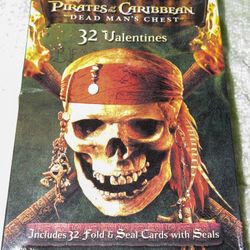Disney Pirates Of The Caribbean Valentines Day Set