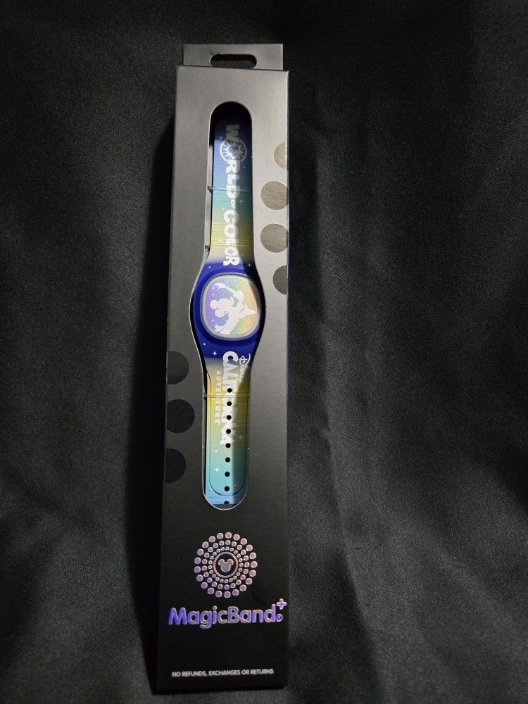 Disney - Magic Band Mickey World Of Color NEW Unlinked