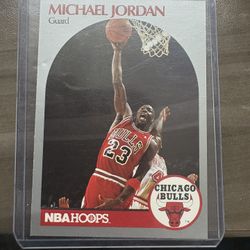 1990 Nba Hoops #65 Michael Jordan