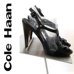 Cole Haan Leather Sandals / Heels - Size 8