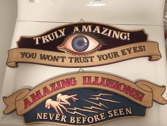 BRAND NEW MAGICAL SIGNS BY ASHLAND AMAZING ILLUSIONS /TRULY AMAZING - $40 (Harahan)