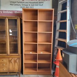 Bookcase Or Vinyl Record Storage Cabinet. Post Mid-century Modern 