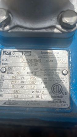 Submersible pump