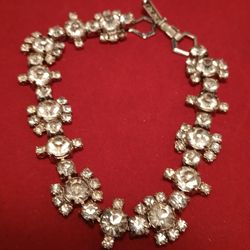 VINTAGE RHINESTONE BRACELET 