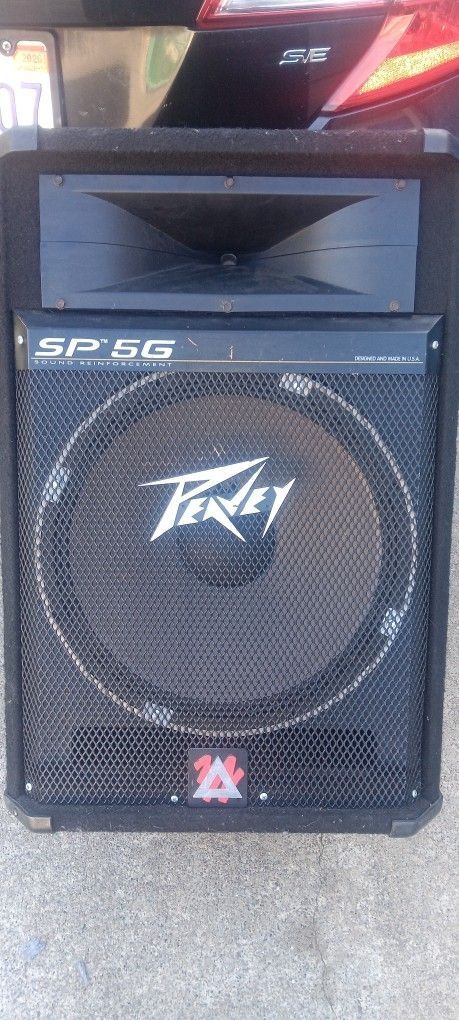 Peavey Sp 5g Sound Reinforcement DJ Equipment