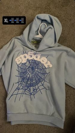 Baby Blue Spider Hoodie