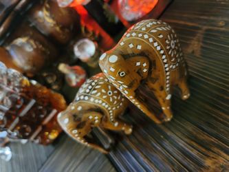 Adornos en madera echos a mano