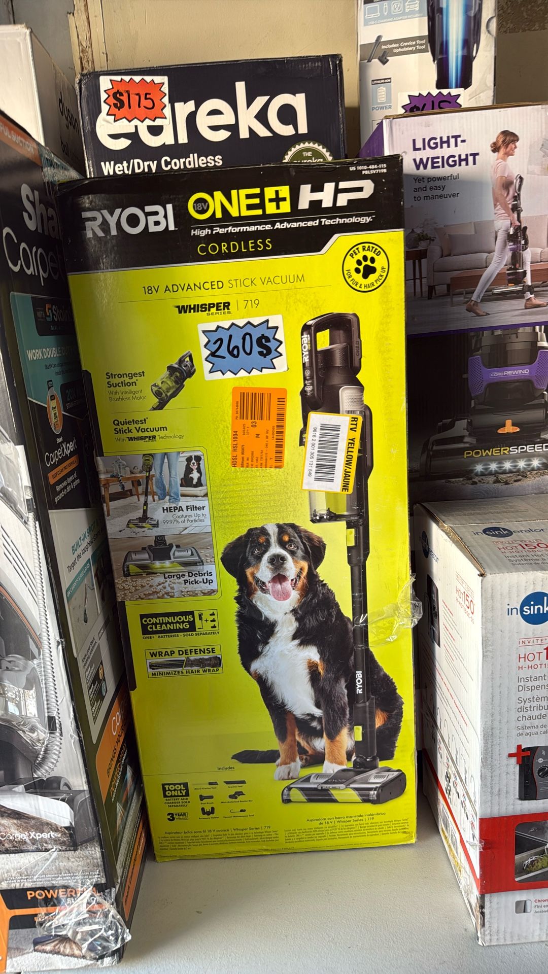 Ryobi One +hp Vacuum