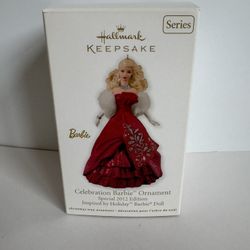 2012 Celebration Barbie Hallmark Keepsake Ornament 