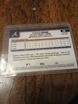 Topps chrome baseball cards.