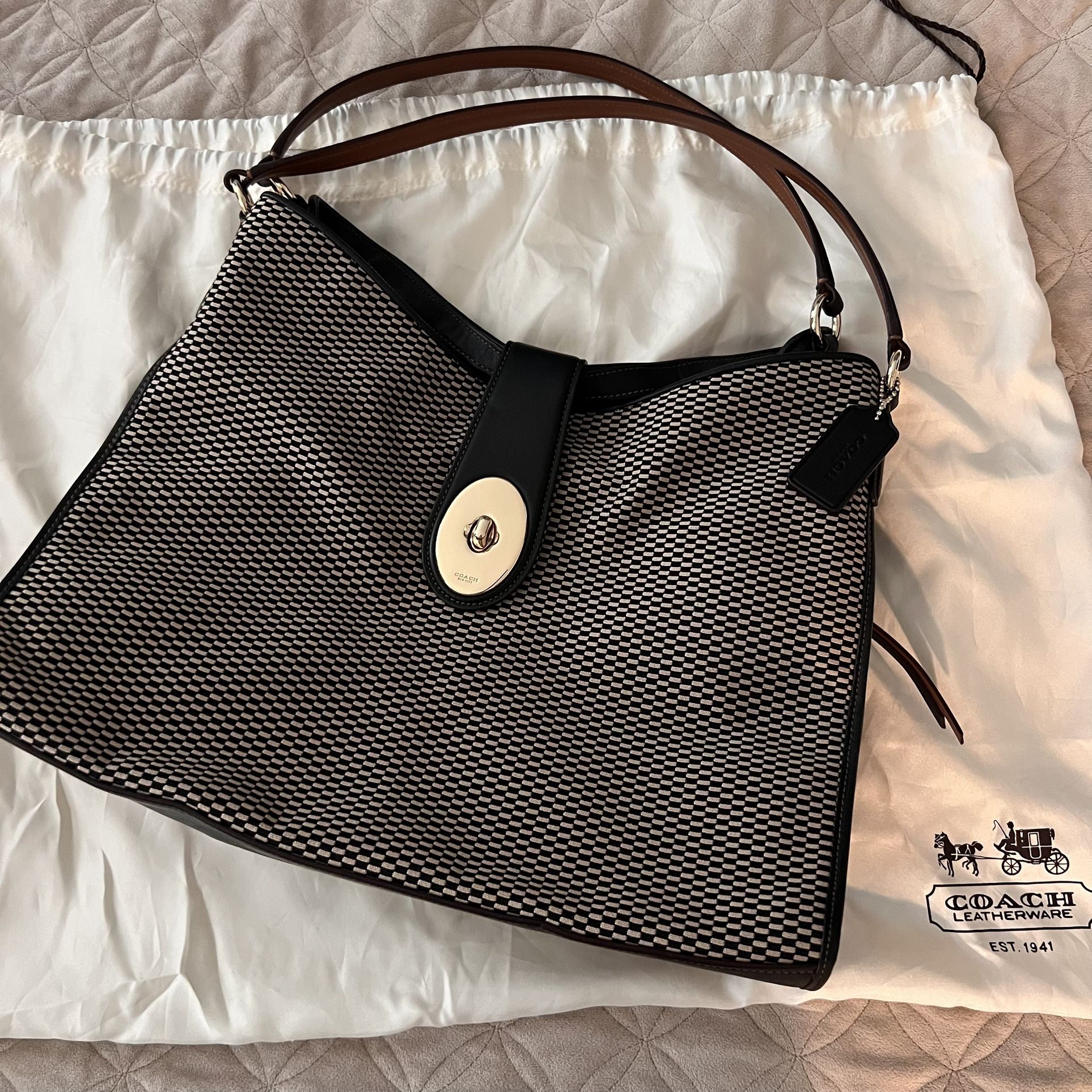 Coach Leather Brown Bag