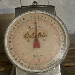 $5 Cabela’s Stainless Steel Platform Scale 50kg