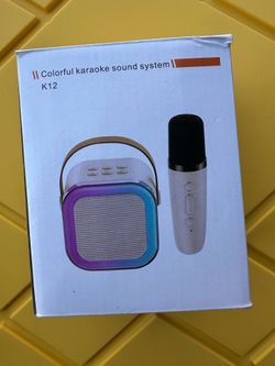Mini Karaoke with 2 microphones