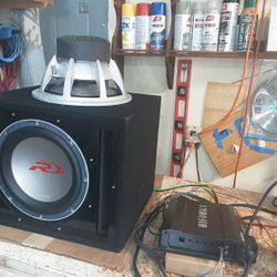 Old School Swr1241d Alpine TypeR In Vented Enclosure.