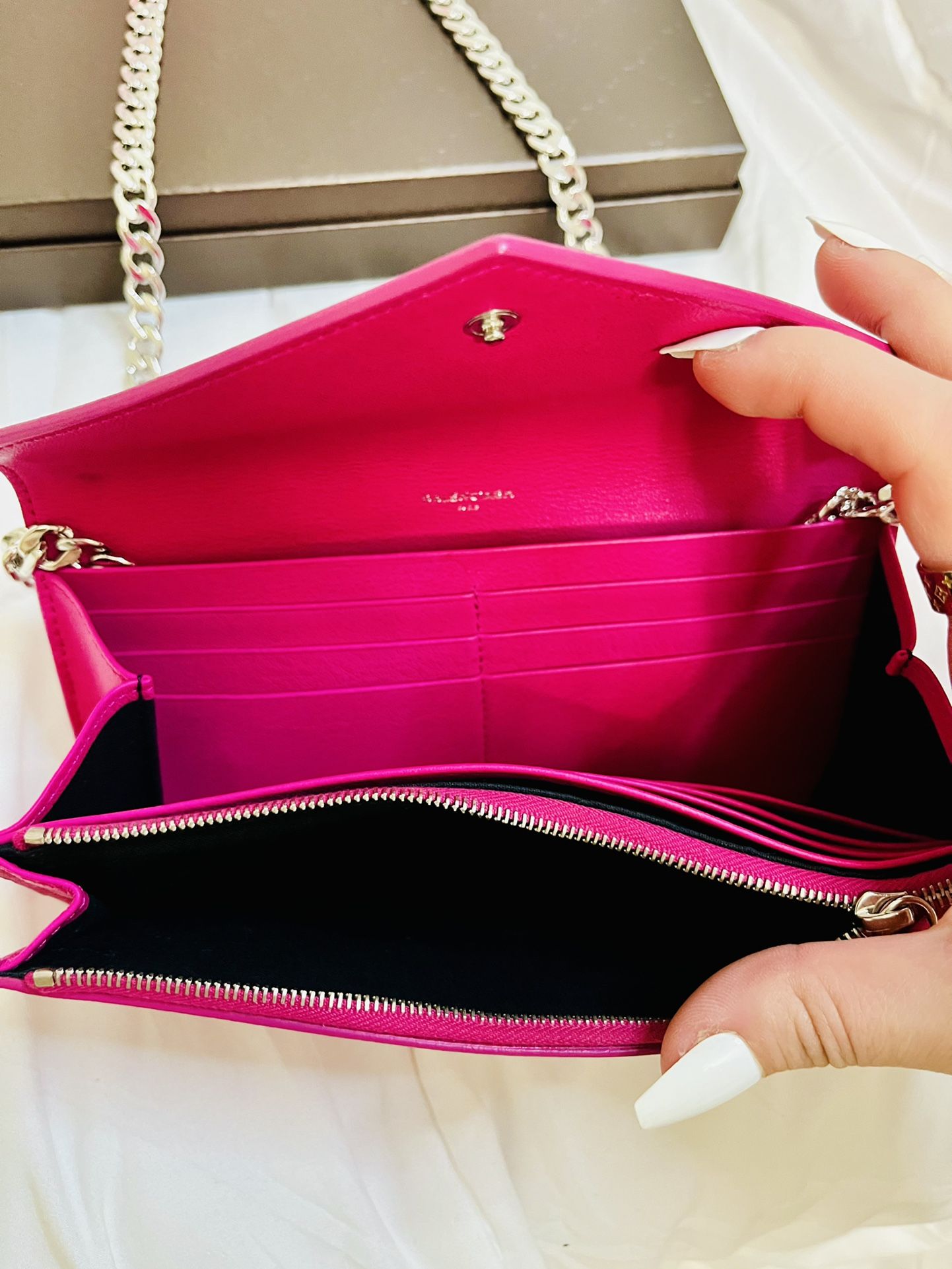 Balenciaga Large Wallet On Chain