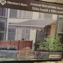 Patio Manual Awning 