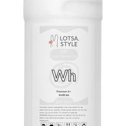 Premium DTF Ink Refill for Inkjet Printers Heat Transfer Film Printing (1000ml, White)