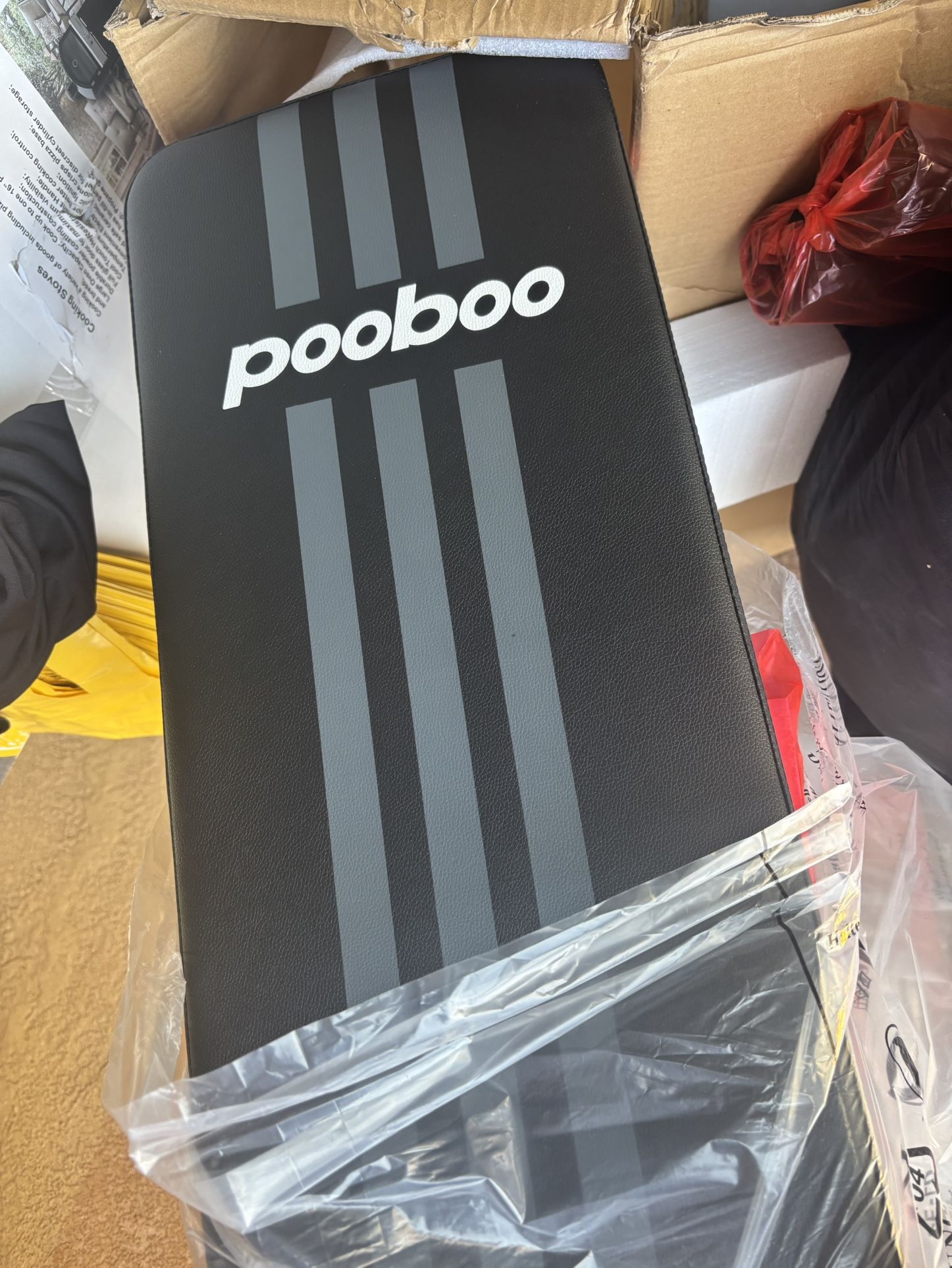 Pooboo Adjustable Weight Bench 