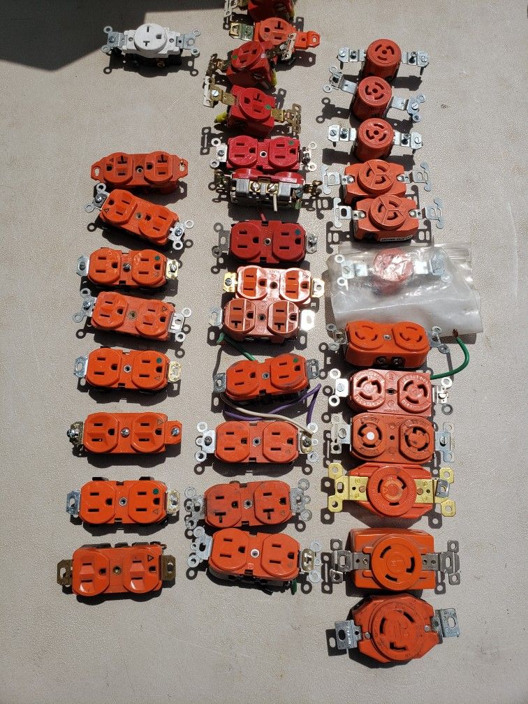 Orange And Red Outlets