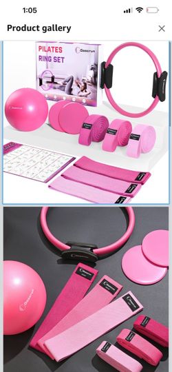 Goocrun Pilates Ring Set