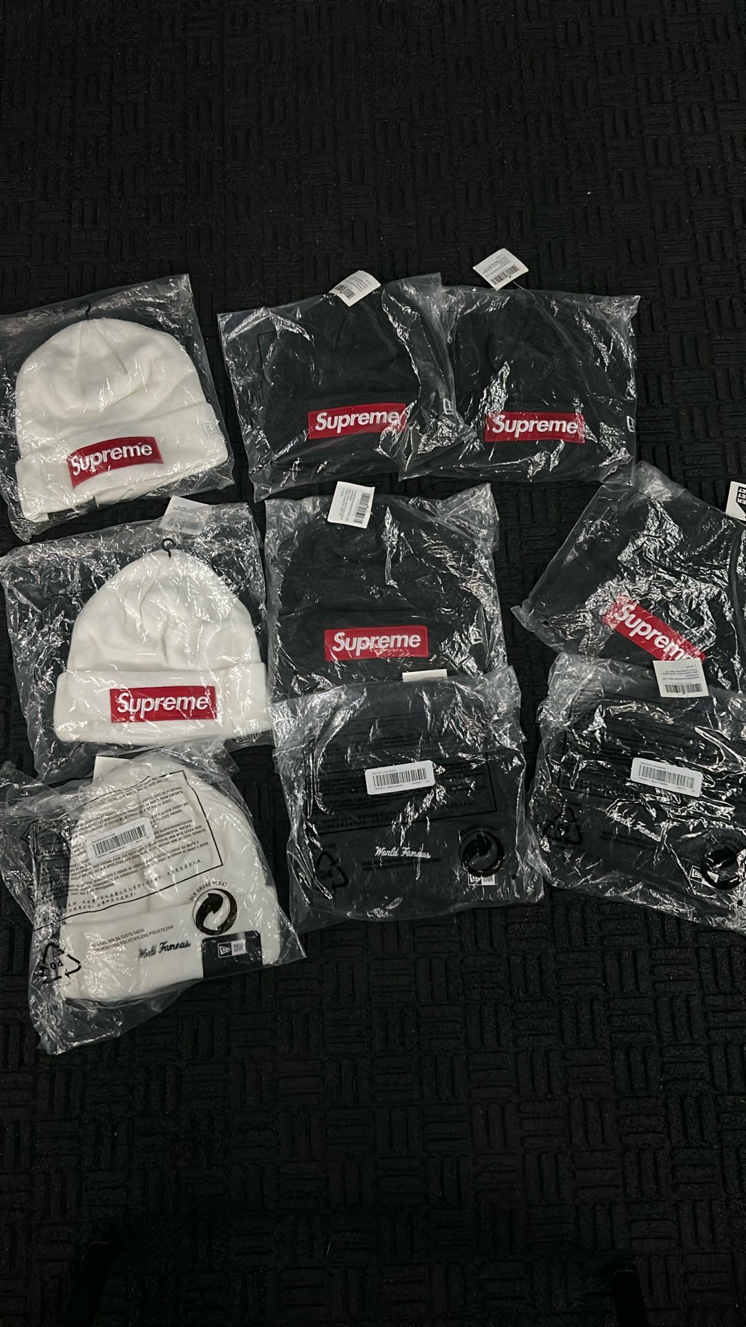 Gray Supreme Beanie