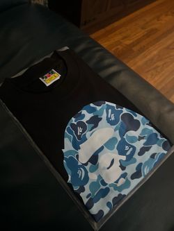 Blue/White Camo Bape Tee