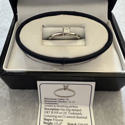 Facets Of Fire Engagement Ring