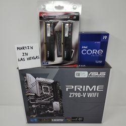 i9-12900k, ASUS Z790-V Prime WIFI
