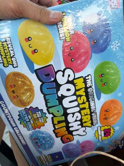 Mystery squishy dumplings