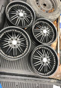 20” black rim