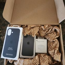 Brand New Unlocked iPhone 17 (Black) w/ Accessories
