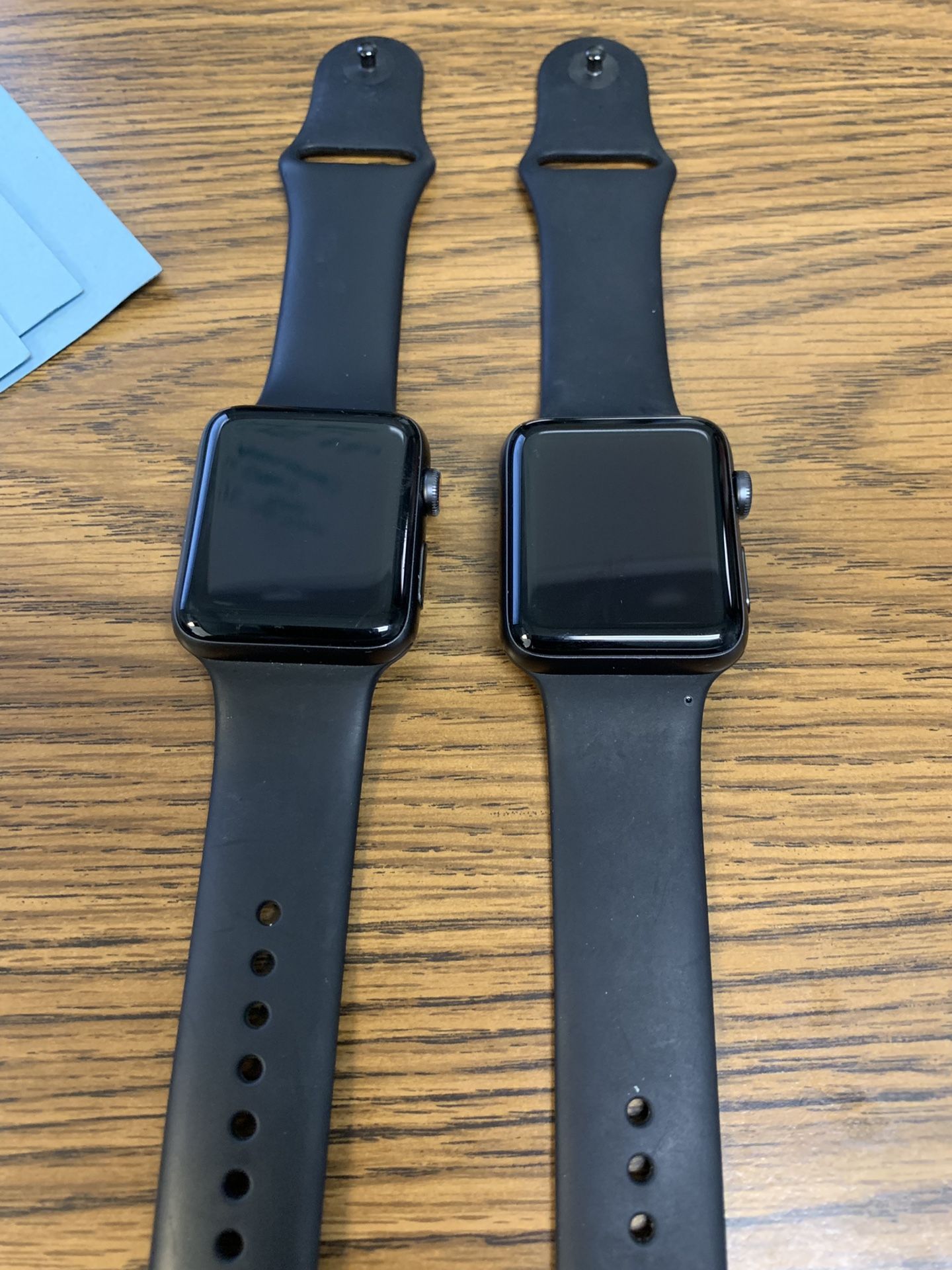 Apple watch series 3 both