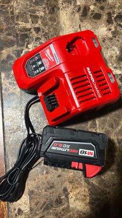 MILWAUKEE M18   XC5.0 Battery &Rapid charger- new