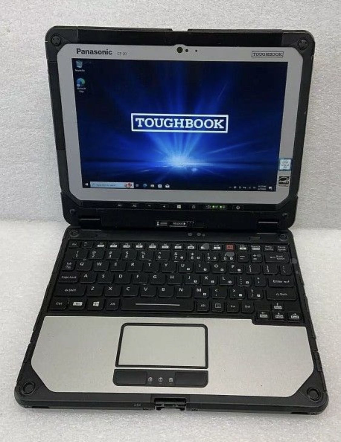 TouchScreen Panasonic ToughBook Full Rugged Laptop/Tablet 2 in 1