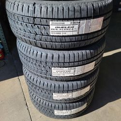 275 55 20 BRIDGESTON DUELER HL ALENZA TIRES SILVERADO SUBURBAN AVALANCHE TAHOE SIERRA DENALI YUKON F150 RAM 