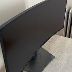 Dell U-Series 38" 4K UHD 1600p Curved Ultra Wide Screen LED-Lit Monitor (U3818DW), Black