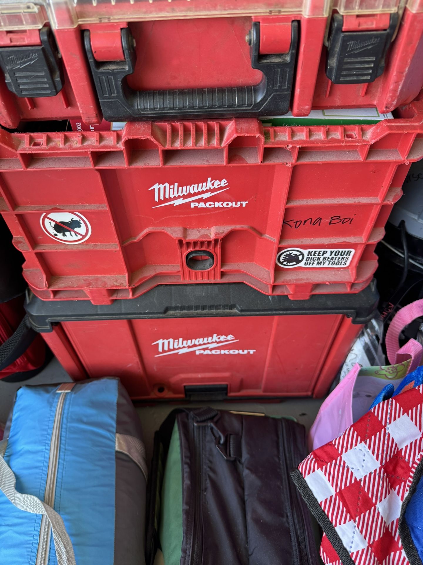 Portable Sauna & Milwaukee Packout