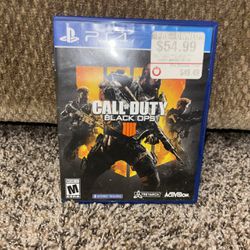 PS4 Call A Duty Black Ops 