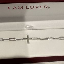 Diamond Cross Bracelet By Helzberg 