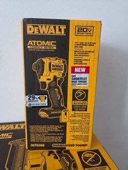 DeWalt Atomic 20V Brushless Impact Driver DCF850B
