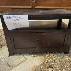 Entertainment console Table