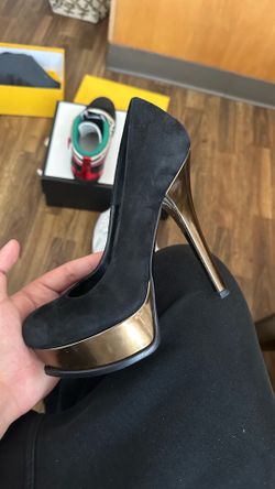 Different prices.  * Fendi – Size 8.5 * Christian Louboutin – Size 9.5 * Gucci Boots – Size 8.5 * Gucci Men’s Shoes – Size 11