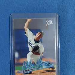 Hideo Nomo Baseball Card Collection!!